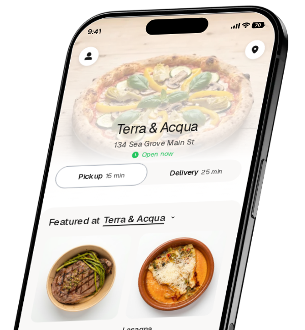 Terra & Acqua app preview