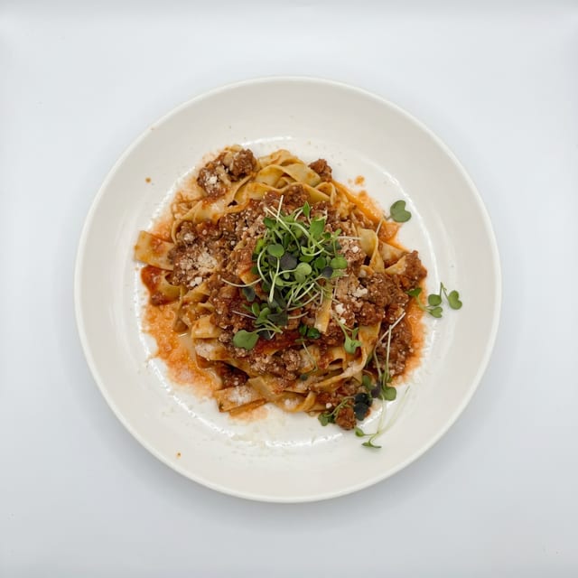 Tagliatelle Ragu.