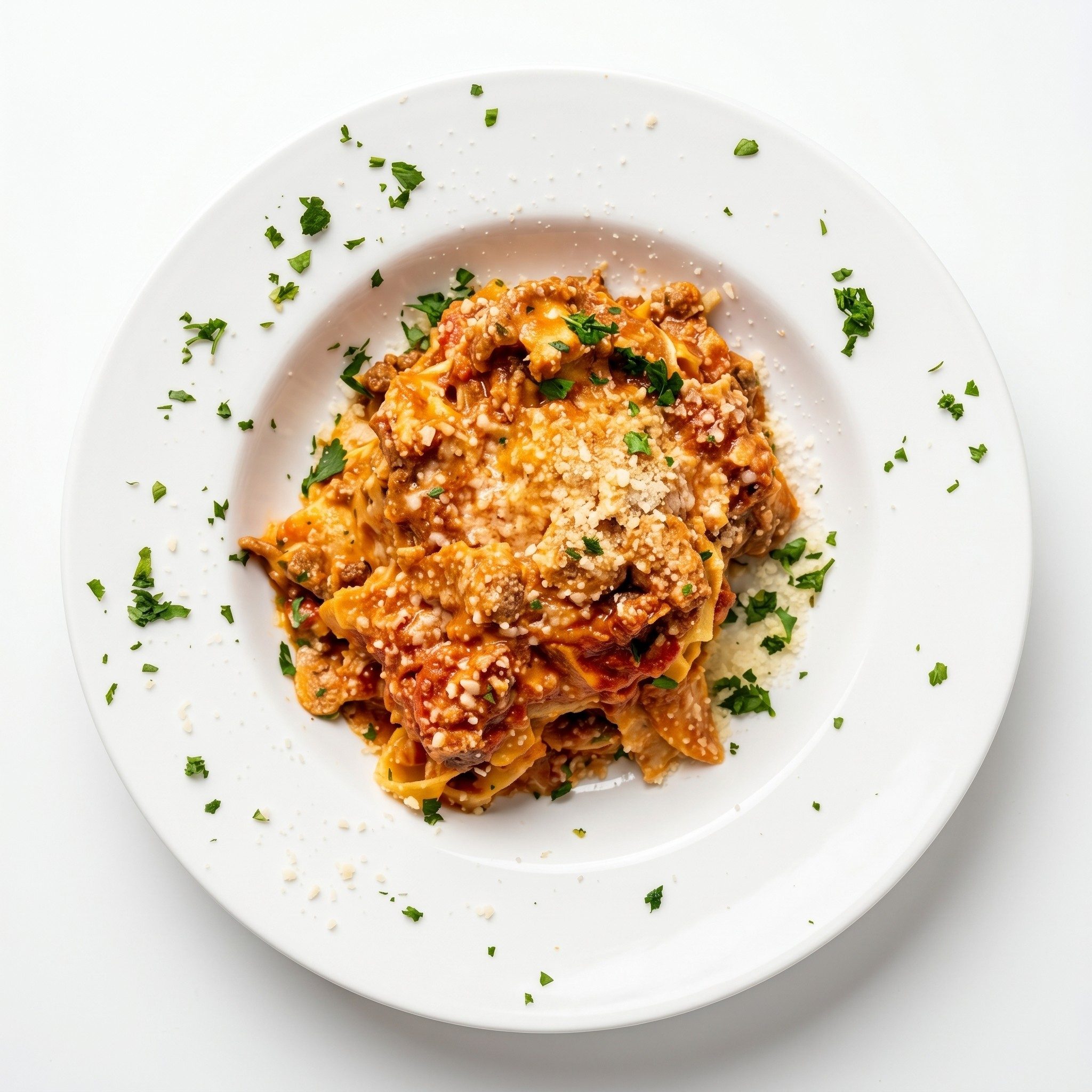 Tagliatelle Boscaiola.